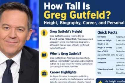 how tall is greg gutfeld