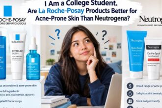 i am a college student. are la roche-posay products better for acne-prone skin than neutrogena?