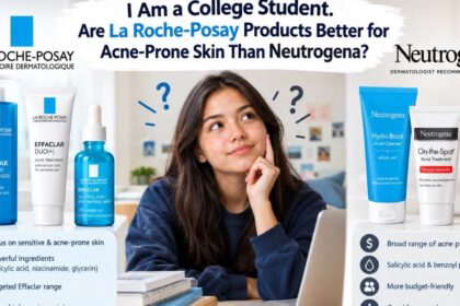 i am a college student. are la roche-posay products better for acne-prone skin than neutrogena?