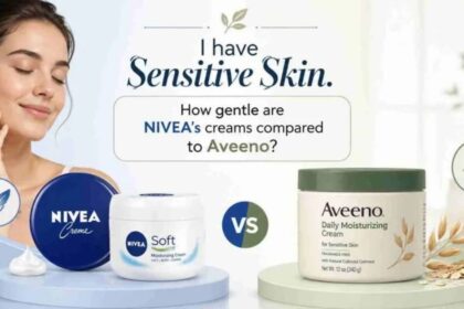 i have sensitive skin. how gentle are nivea’s creams compared to aveeno?